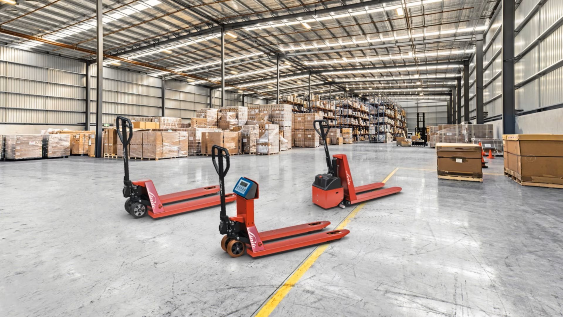 Ручные гидравлические тележки M25, M25 Scale+ и M10 X от Linde Material Handling станут удобным дополнением для любого склада.