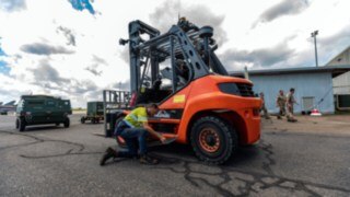 Погрузчик Linde Material Handling в Австралии