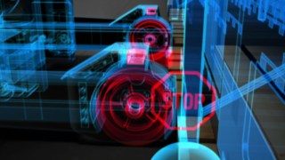Пропорциональное торможение датчика защиты стеллажей от Linde Material Handling